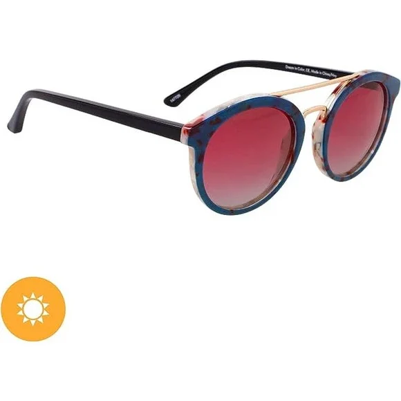 Women's Sunglasses Designer Look Del Sol Dream In Color Change Guarantee NEW - Picture 4 of 10